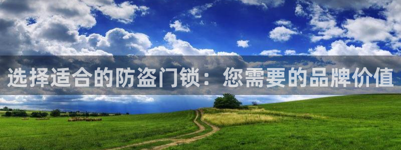 富联娱乐登录地址查询：选择适合的防盗门锁：您需要的品牌价值