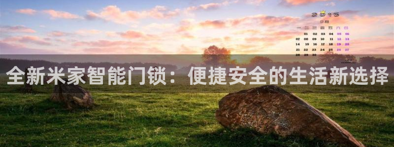 富联娱乐主管就判官333OO：全新米家智能门锁：便捷安全的生