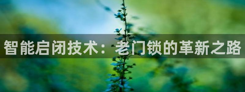 富联娱乐贴吧最新消息网：智能启闭技术：老门锁的革新之路