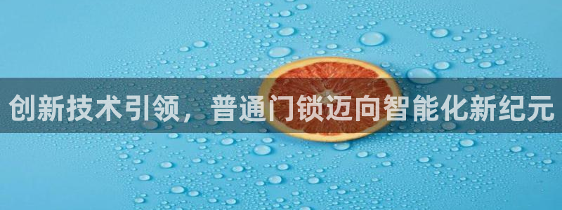 富联娱乐招商命判官333OO：创新技术引领，普通门锁迈向智能