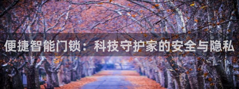 富联娱乐测速：便捷智能门锁：科技守护家的安全与隐私