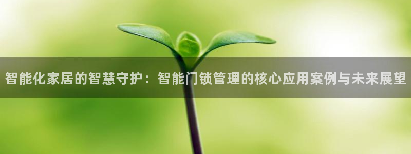 富联娱乐注册答唐老鸭779O3：智能化家居的智慧守护：智能门