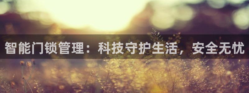 富联娱乐登录链接怎么弄到桌面：智能门锁管理：科技守护生活，安